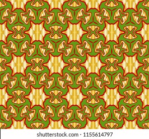 Pattern of abstract floral flowers. Seamless vector illustration. for design greeting cards, backgrounds, wallpaper, interior design.