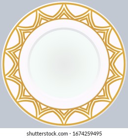Patrón Con Ornamento Abstracto Floral. Patrón oriental. Motivos Indios, Místicos, Otomanos. Patrón de tratamiento antiestrés. Vector