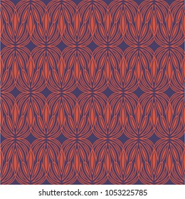 Pattern abstract flower background design. Abstract geometric art woven pattern. Can be used for wallpaper, pattern fills, textile, web page background, surface textures.