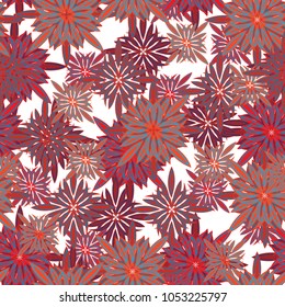 Pattern abstract flower background design. Abstract geometric art woven pattern. Can be used for wallpaper, pattern fills, textile, web page background, surface textures.