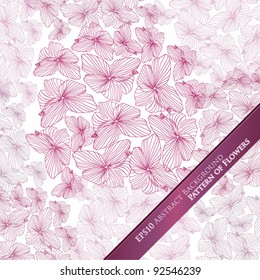 Pattern - Abstract Flowers