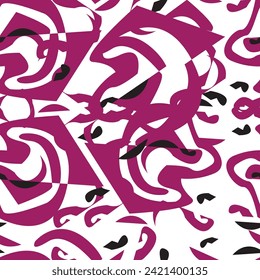 Pattern abstract of forms and lines