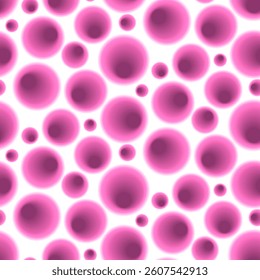 pattern is an abstract geometric background with purple circles and various rhythmic shapes, an isometric three-dimensional abstraction depicting the outlines of urban buildings. Depth, color