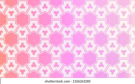Pattern With Abstract Geometric Design. Vector Illustration. Design For Your Interior Wallpaper, Fashion Print, Business Presentation. Blurred gradient.