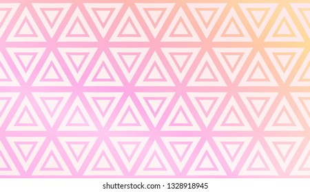 Pattern With Abstract Geometric Design. Vector Illustration. Design For Your Interior Wallpaper, Fashion Print, Business Presentation. Blurred gradient.