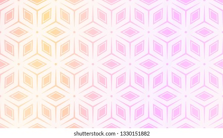 Pattern With Abstract Geometric Design. Vector Illustration. Design For Your Interior Wallpaper, Fashion Print, Business Presentation. Blurred gradient.
