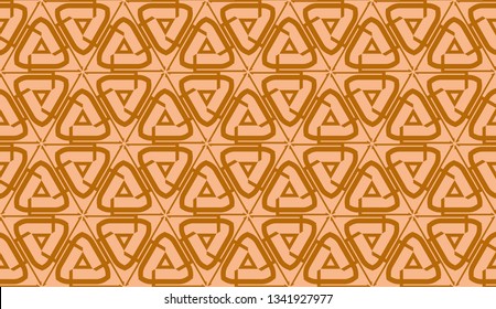 Pattern with abstract geometric design. Vector illustration. Design for your interior wallpaper, fashion print, business presentation