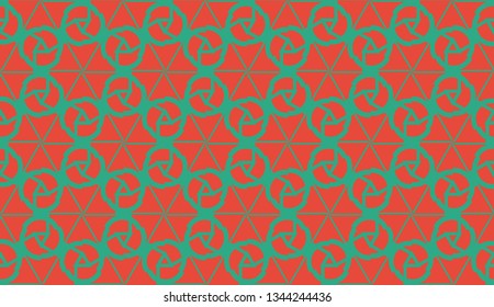 Pattern with abstract geometric design. Vector illustration. Design for your interior wallpaper, fashion print, business presentation