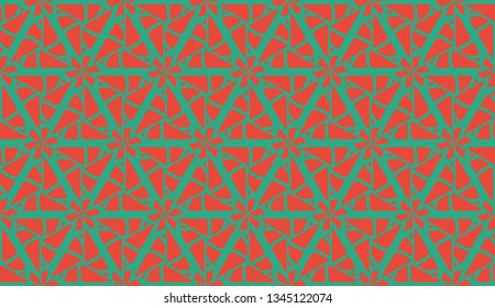 Pattern with abstract geometric design. Vector illustration. Design for your interior wallpaper, fashion print, business presentation