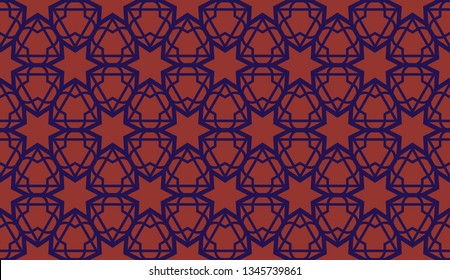 Pattern with abstract geometric design. Vector illustration. Design for your interior wallpaper, fashion print, business presentation