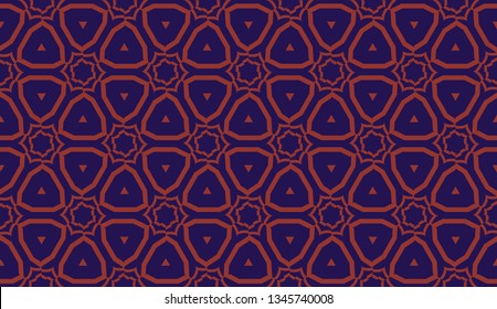 Pattern with abstract geometric design. Vector illustration. Design for your interior wallpaper, fashion print, business presentation