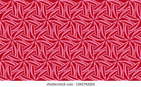 Pattern with abstract geometric design. Vector illustration. Design for your interior wallpaper, fashion print, business presentation