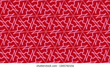Pattern with abstract geometric design. Vector illustration. Design for your interior wallpaper, fashion print, business presentation
