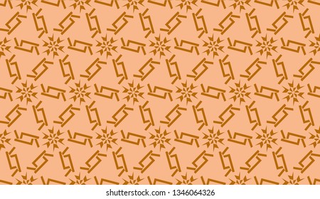 Pattern with abstract geometric design. Vector illustration. Design for your interior wallpaper, fashion print, business presentation