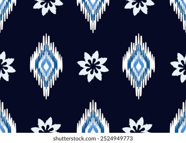 Pattern abstract geometric ethnic oriental ikat seamless vector pattern traditional design for decorative carpet curtain pillow geometric pattern 