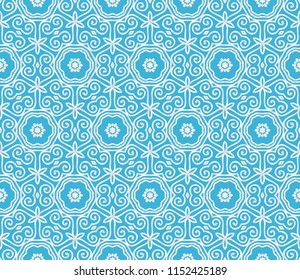 pattern with abstract geometric flower. Stylish fashion design background for invitation card. illustration.