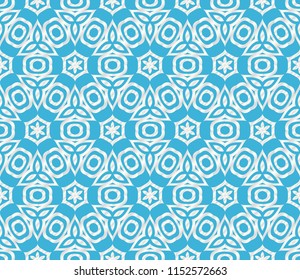 pattern with abstract geometric flower. Stylish fashion design background for invitation card. illustration.