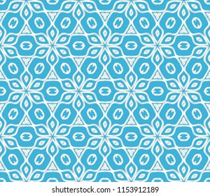 pattern with abstract geometric flower. Stylish fashion design background for invitation card. illustration.
