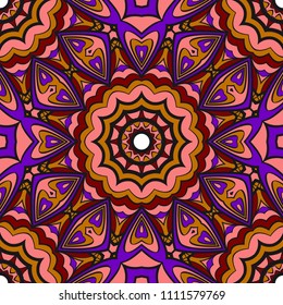 Pattern of abstract geometric flowers. Seamless vector illustration. for design greeting cards, backgrounds, wallpaper, interior design