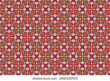 Pattern with abstract geometric style. For digital paper, textile print, page fill. Abstract geometric pattern.