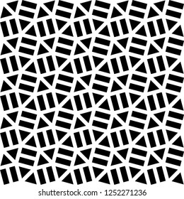 Pattern with abstract geometric style.  For fashion interiors design, wallpaper, textile industry .