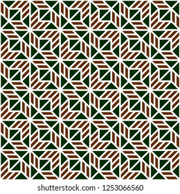 Pattern with abstract geometric style.  For fashion interiors design, wallpaper, textile industry .