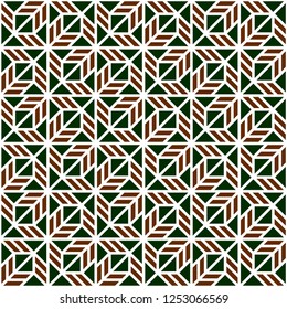 Pattern with abstract geometric style.  For fashion interiors design, wallpaper, textile industry .