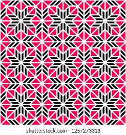 Pattern with abstract geometric style.  For fashion interiors design, wallpaper, textile industry .