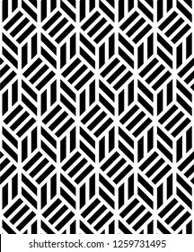 Pattern with abstract geometric style.  For fashion interiors design, wallpaper, textile industry .