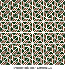 Pattern with abstract geometric style.  For fashion interiors design, wallpaper, textile industry .