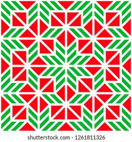 Pattern with abstract geometric style.  For fashion interiors design, wallpaper, textile industry.