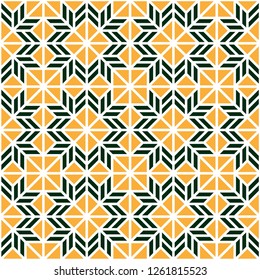 Pattern with abstract geometric style.  For fashion interiors design, wallpaper, textile industry.