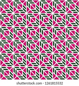 Pattern with abstract geometric style.  For fashion interiors design, wallpaper, textile industry.