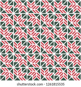 Pattern with abstract geometric style.  For fashion interiors design, wallpaper, textile industry.