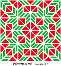 Pattern with abstract geometric style.  For fashion interiors design, wallpaper, textile industry.