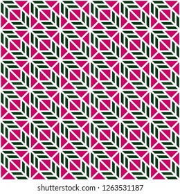 Pattern with abstract geometric style.  For fashion interiors design, wallpaper, textile industry.