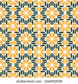 Pattern with abstract geometric style.  For fashion interiors design, wallpaper, textile industry.