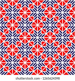 Pattern with abstract geometric style.  For fashion interiors design, wallpaper, textile industry.