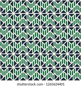Pattern with abstract geometric style.  For fashion interiors design, wallpaper, textile industry.