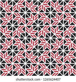 Pattern with abstract geometric style.  For fashion interiors design, wallpaper, textile industry.