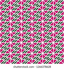 Pattern with abstract geometric style.  For fashion interiors design, wallpaper, textile industry.