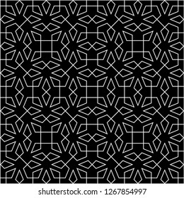 Pattern with abstract geometric style.  For fashion interiors design, wallpaper, textile industry.