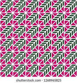 Pattern with abstract geometric style.  For fashion interiors design, wallpaper, textile industry.