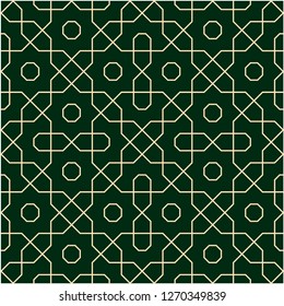 Pattern with abstract geometric style.  For fashion interiors design, wallpaper, textile industry.