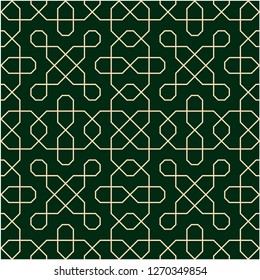 Pattern with abstract geometric style.  For fashion interiors design, wallpaper, textile industry.