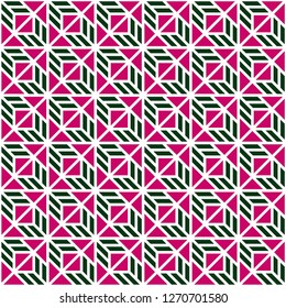 Pattern with abstract geometric style.  For fashion interiors design, wallpaper, textile industry.