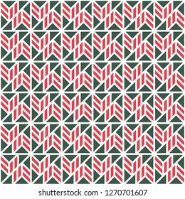 Pattern with abstract geometric style.  For fashion interiors design, wallpaper, textile industry.