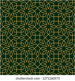 Pattern with abstract geometric style.  For fashion interiors design, wallpaper, textile industry.