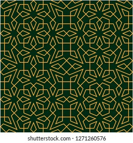 Pattern with abstract geometric style.  For fashion interiors design, wallpaper, textile industry.