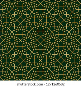 Pattern with abstract geometric style.  For fashion interiors design, wallpaper, textile industry.